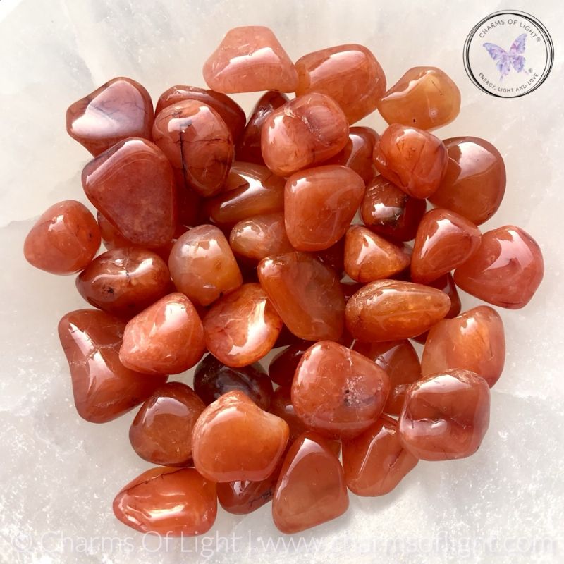 Carnelian Tumble Stone - small